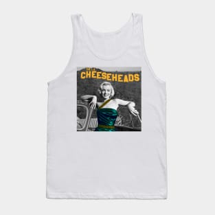 Marilyn at the Cheesehead Sign | The LA Cheeseheads Version Tank Top